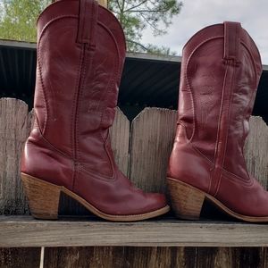 Western cowgirl boots